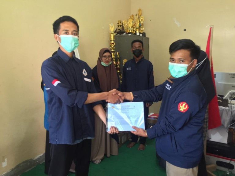 Serah Terima Jabatan Pengurus Himaski Periode 2020 kepada Pengurus Himaski Periode 2021