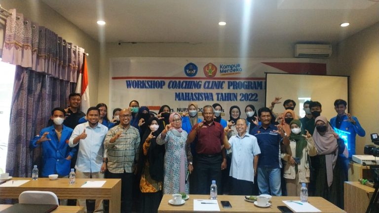 Workshop Coaching Clinic Program  Kreativitas Mahasiswa