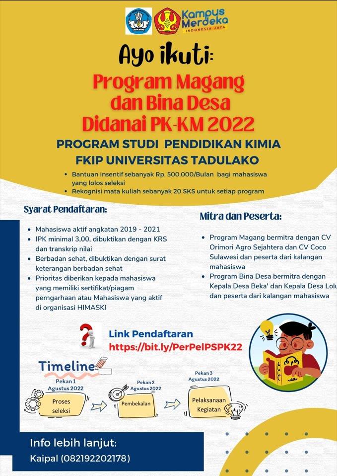 Formulir Pendaftaran MAGANG DAN BINA DESA